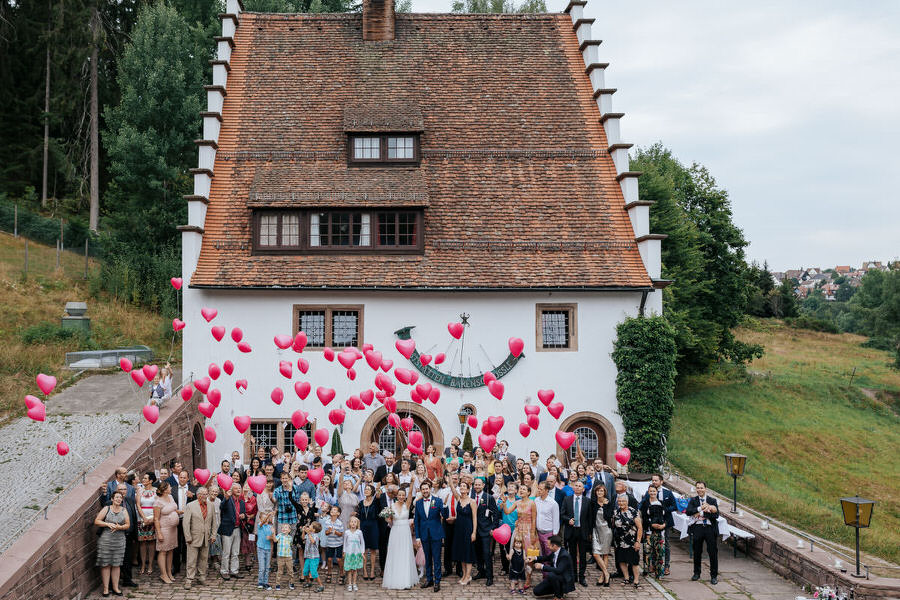 Hochzeitsfotograf im Hofgut Bärenschlössle Freundenstadt